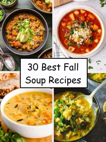 Fall Soup Recipes