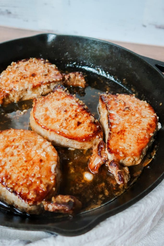 Honey Glazed Pork Chops