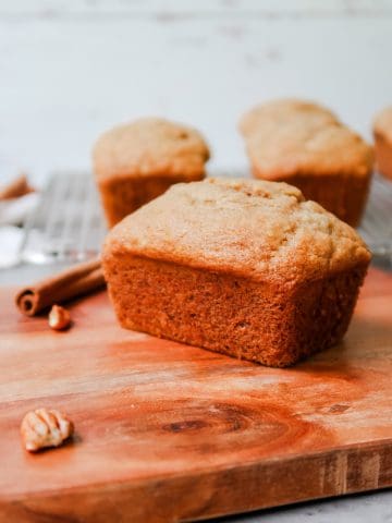 Gluten Free Sourdough Banana Bread