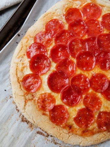 Gluten Free Sourdough Pizza Crust